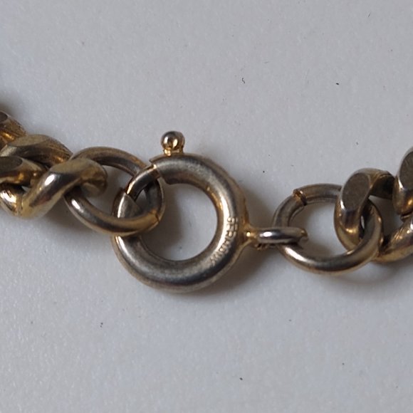 Vintage Small Metal Bracelet Made In Germany 7.25 Inches - Picture 4 of 10